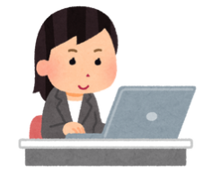 コツコツやる女性