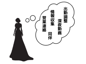 夜職でかかる重圧